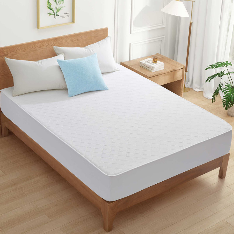 Protège-matelas ultra doux et rafraîchissant pour l'été, Très grand lit