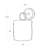 Nantucket 1-Light Armed Sconce-38419603