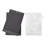Tovolo Twist and Release Mini Ice Tray Set with Bin and Scoop, 300 Cubes, Charcoal