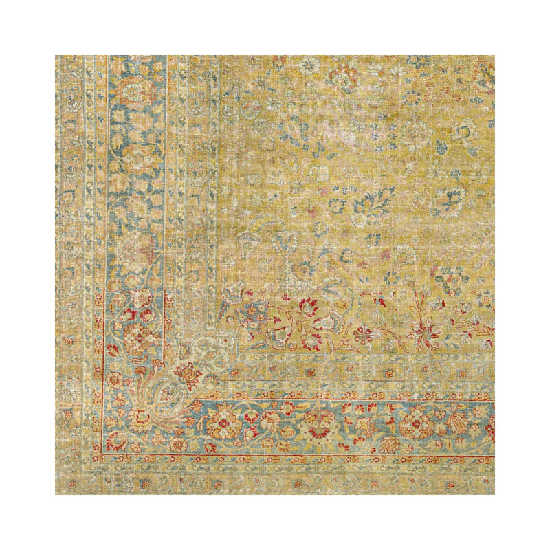 Antique One Of A Kind Handmade Rug