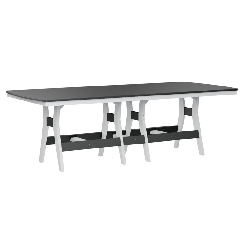 Table de bar rectangulaire Berlin, 38.87" H x 96" W x 44" D, Noir