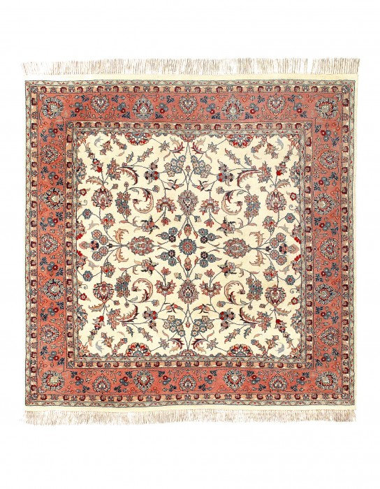 Lefkoniko One-of-a-Kind Square 6' Hand Knotted Area Rug