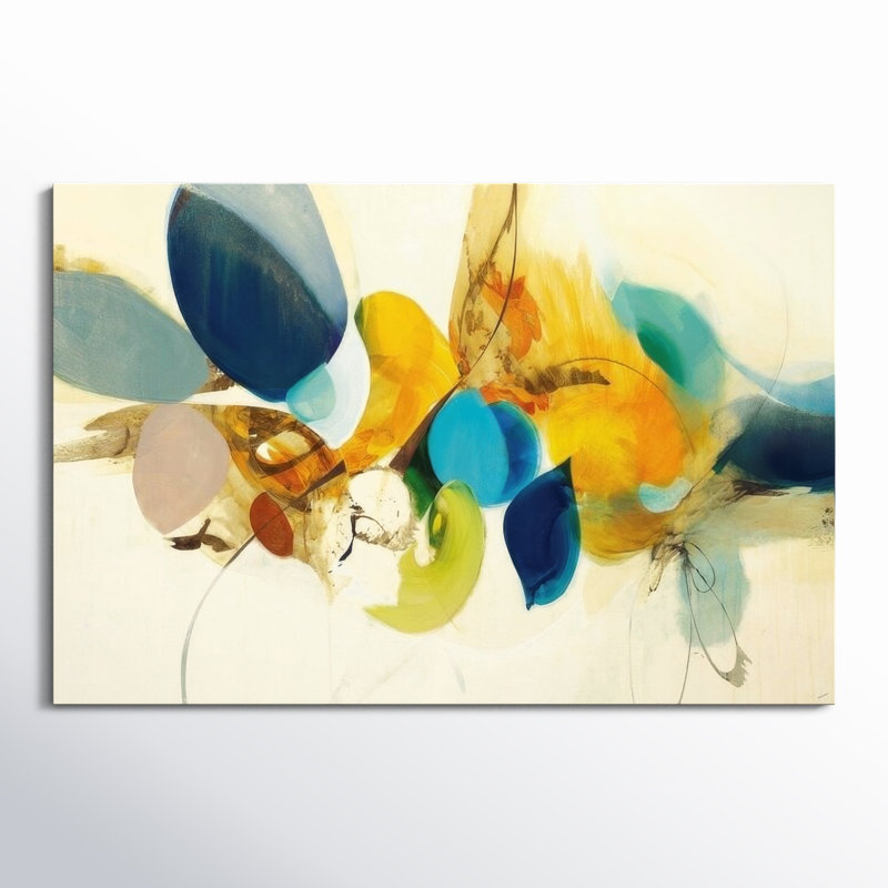 « Alea Candide Color » par Sarah Stockstill - reproduction, H 12 po x l 18 po x P 1,5 po, Toile