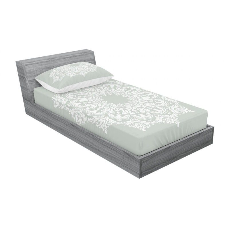 Microfiber Sheet Set, Twin Sheet Set with Fitted Sheet