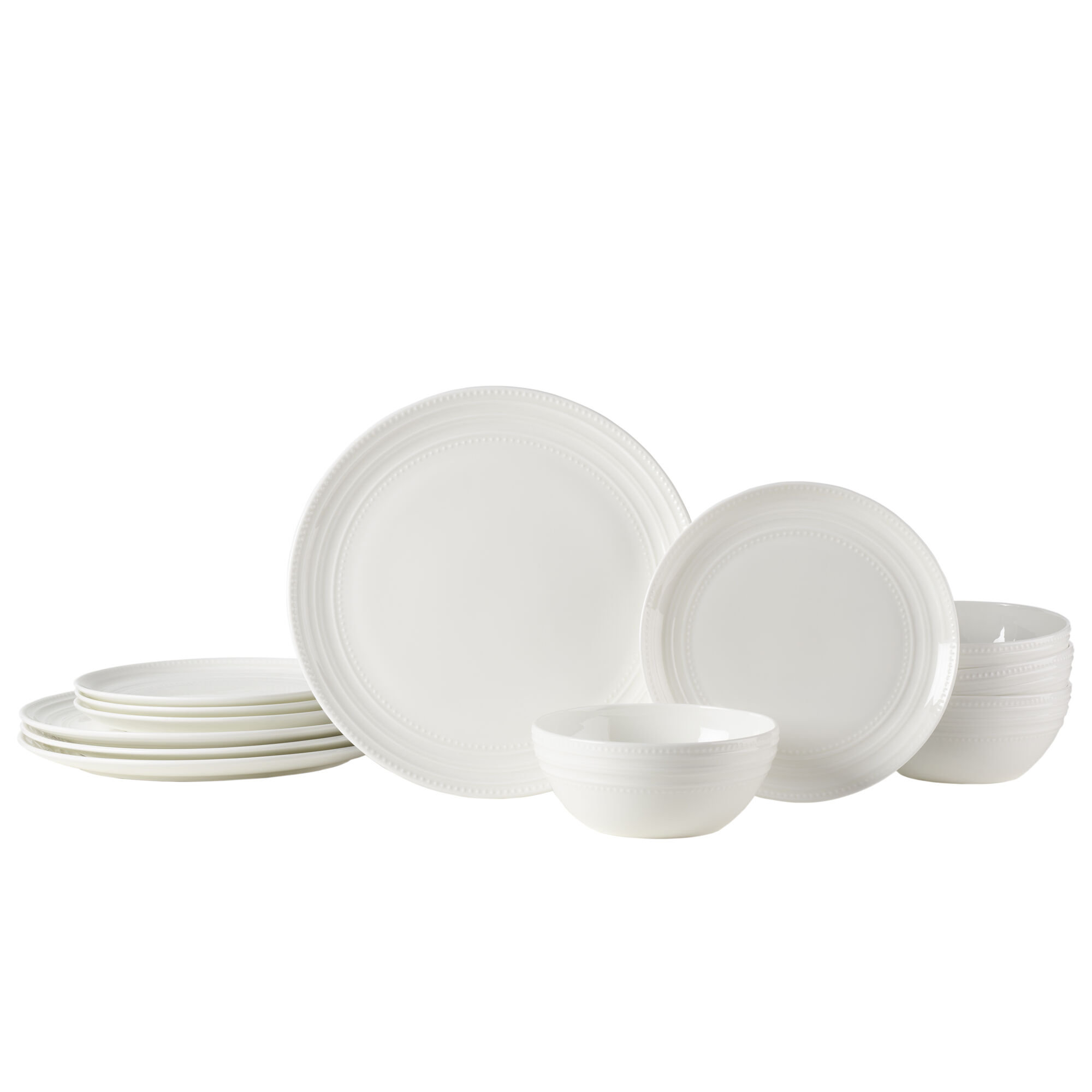 Mikasa Kamryn 12-Piece China Dinnerware Set, Service for 4