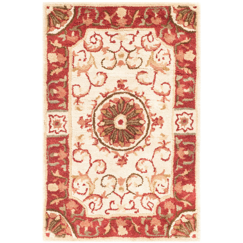 Latarra Hand Tufted Wool Oriental Rug, Rectangle 2' x 3'