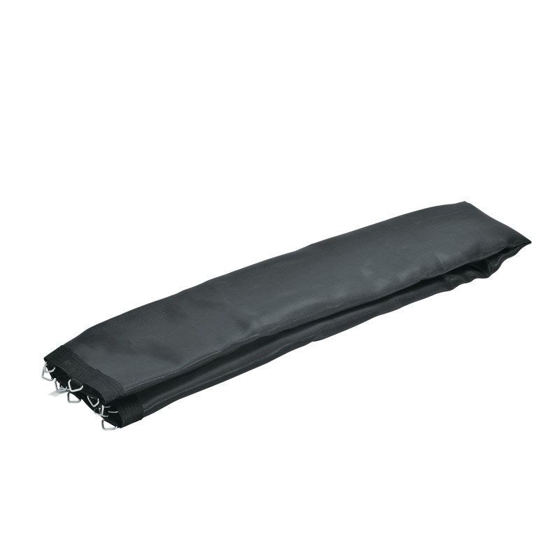 Filet de remplacement pour trampoline de la série TD-185 (paquet de 2) - acier noir, 4.33" D x 4.33" W x 39.37" H