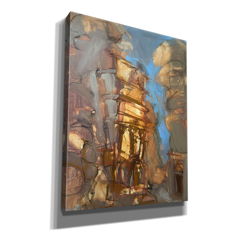  «Safe Passage» par Erin McGee Ferrell, art mural sur toile, 26 po x 34 po, H 34 po x l 26 po