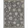 Museum Oriental Area Rug in Midnight Charcoal