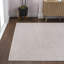 Tapis crème / argent Wolcott-543115047
