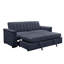 Charlotte 3 Seater Fabric Sofa Bed-118705860