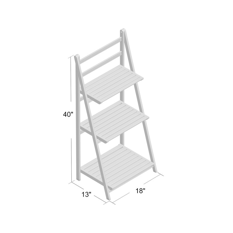 Vasek Solid Wood Bathroom Shelves