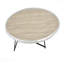 Table basse en chêne gris patiné
