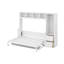 Grand lit escamotable avec placard et tiroirs-882177661