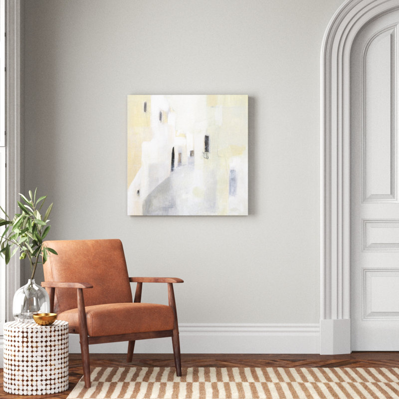 Pausa I, peinture sur toile, H 32 po x l 32 po x P 1,5 po, Toile tendue