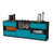 Turquoise / Matte Anthracite