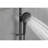 Handheld Shower With 59-Inch Hose And 28-Inch Slide Bar In Matte Black, Stainless Steel, Provides Strong Water Jet Easy Cleaning Facilities Black Hose, Rust For Long-Term Use Bathroom