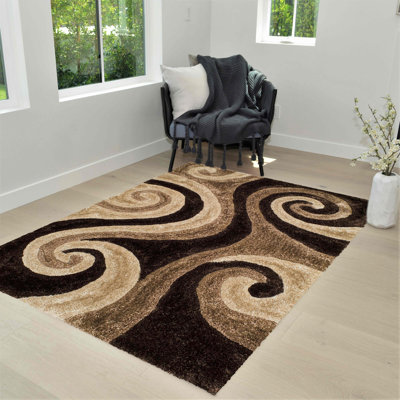 Tapis modernes Handister Rugs 3-D-805 Coco 5 pi x 7 pi