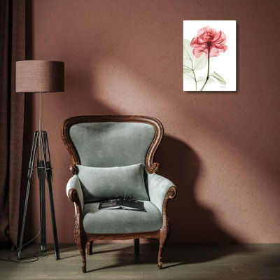 Red Barrel Studio® Koetsier, Albert Gallery Wrapped Canvas Art Titled: Rosey Red Trance
