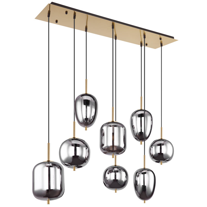Nevius 8 - Light Pendant, Transparent