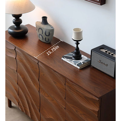 Restoration Of Ancient Style And Wave Display Case