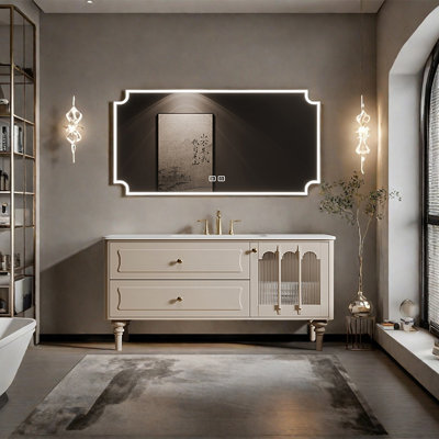 Armoire de salle de bain rétro