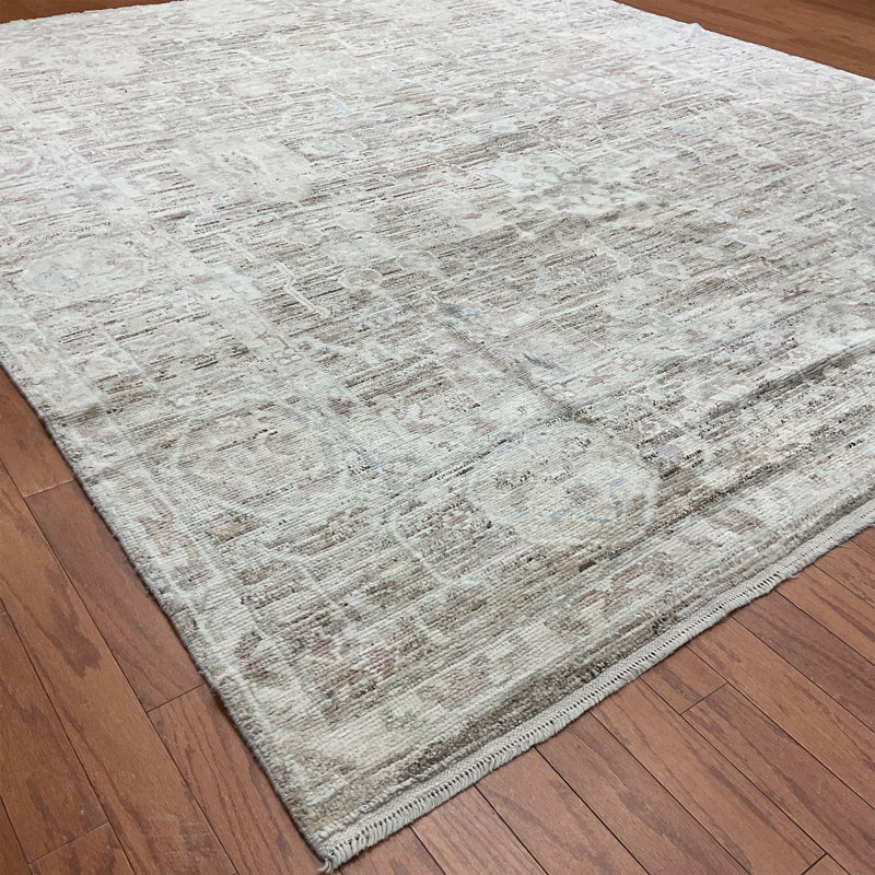 Tapis rectangulaire en laine