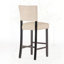Ensemble de 2 tabourets de bar avec rivets décoratifs-335816069