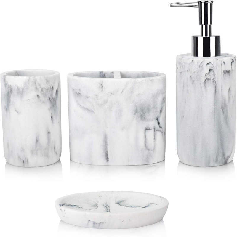 Halcy Bathroom Accessory Set