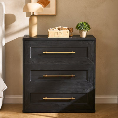 Mercer41 Durrett 3 Drawer Dresser For Bedroom