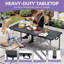 Table pliante rectangulaire de camping en plein air Ballantine-1320410105