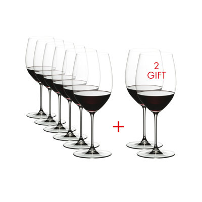 Verre à vin RIEDEL Veritas Champagne (Pay 6 Get 8)