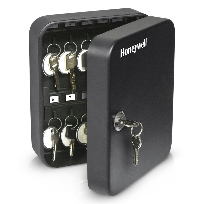 Key Cabinet with Key Lock, 7.8" H x 7.8 " W x 6.5" D