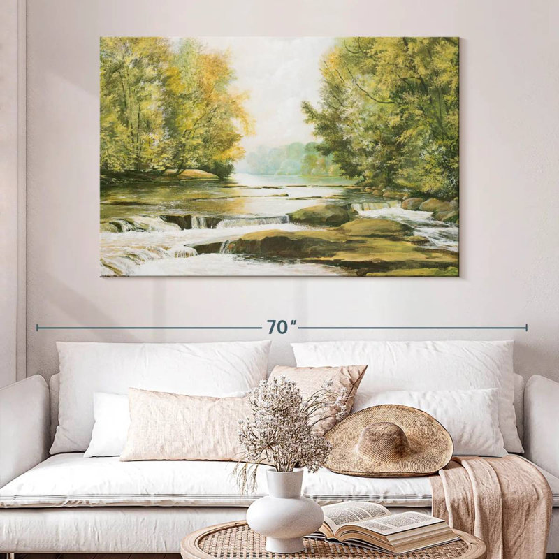 Alvord Firemen's Park, 34" H x 51" W