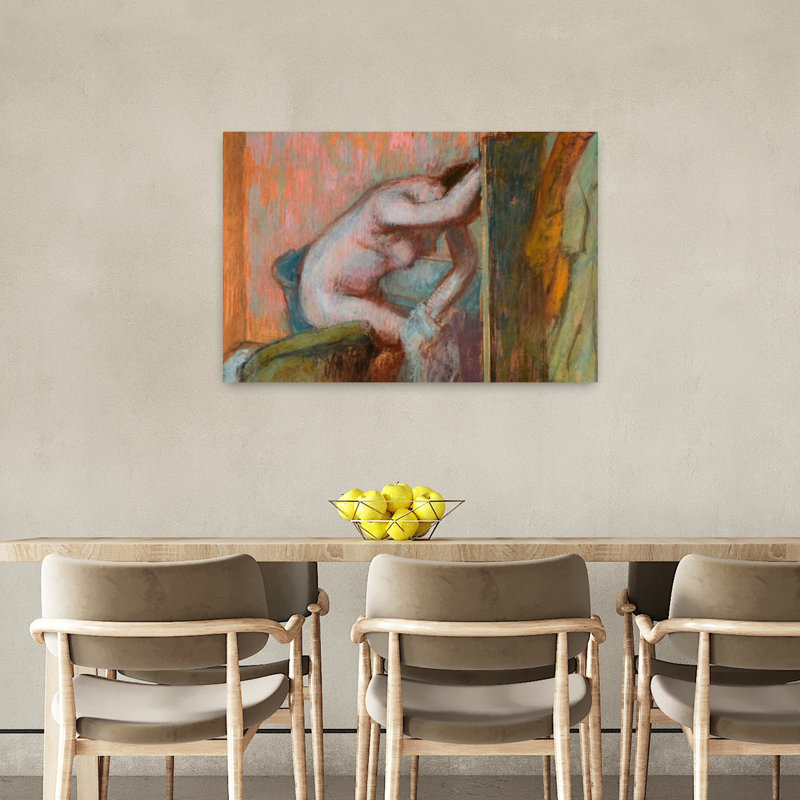 " Toilette After The Bath, C.1888 Impressionist Abstract Contemporary Wall Art Print " by Edgar Degas Print