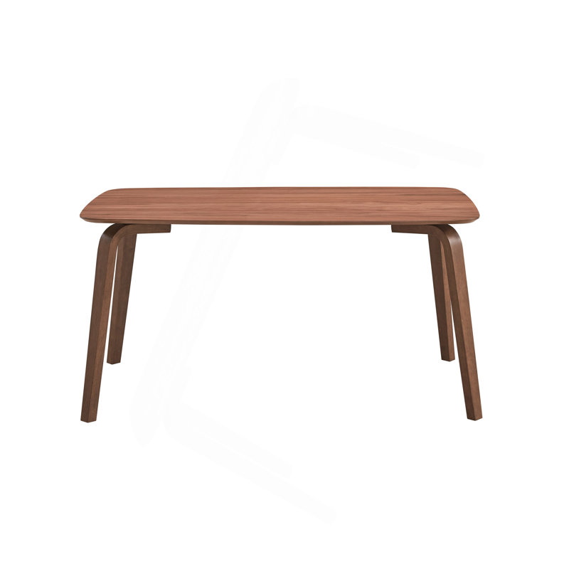 Casson Walnut Finish Dining Table