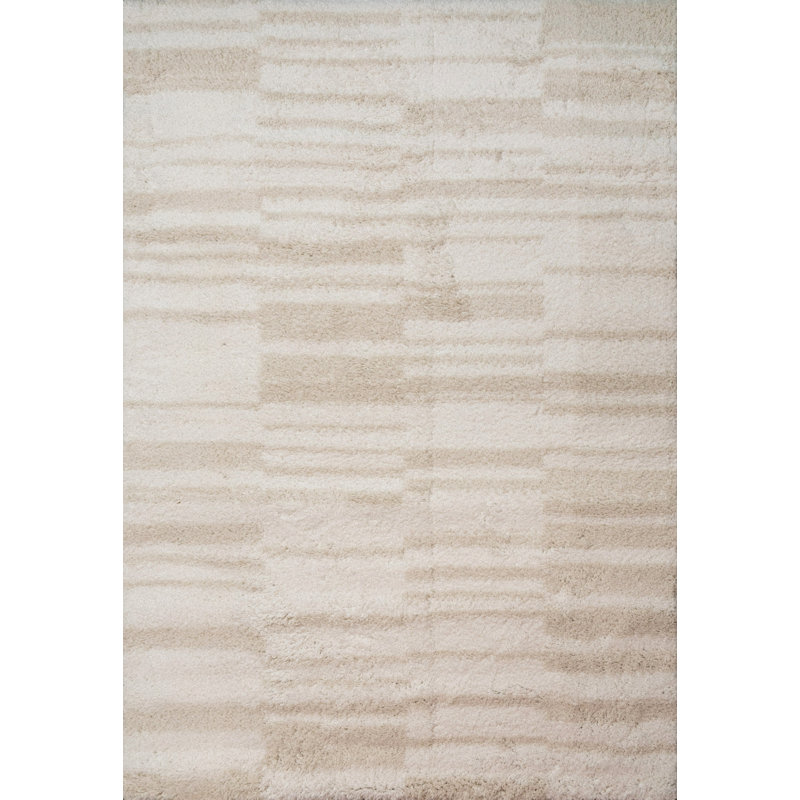 Evas 19592-180 IVORY/BEIGE, Rectangle 5'2" x 7'