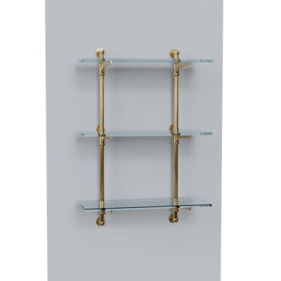 Spiegelman 13.075'' W Metal Shelving Unit