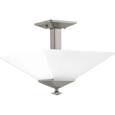 Jadyn Glass Semi Flush Mount