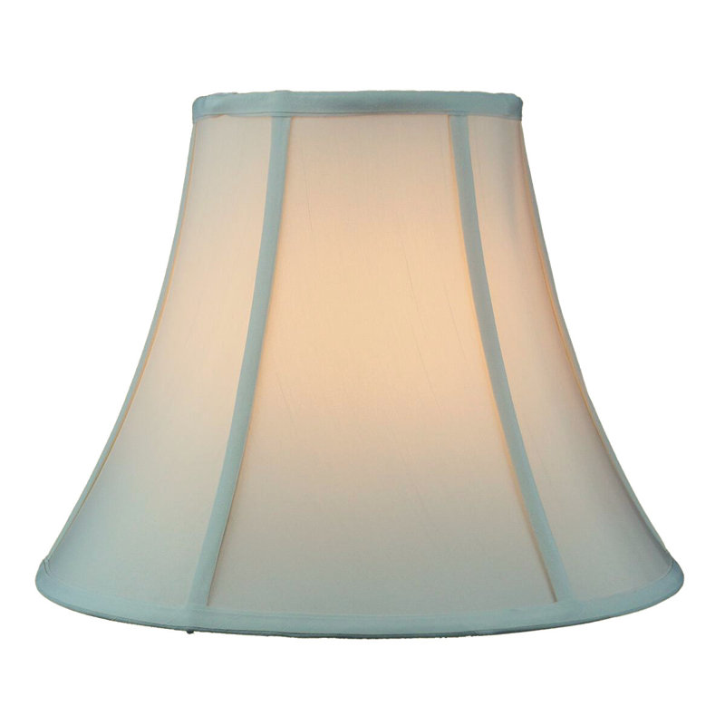 11 in. H x 14 in. W Silk Bell Lamp Shade