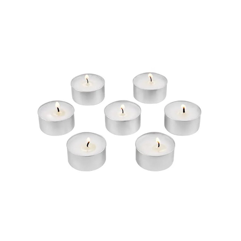 Paquet de 200 bougies chauffe-plat non parfumées de 6,5 heures de VEVOR