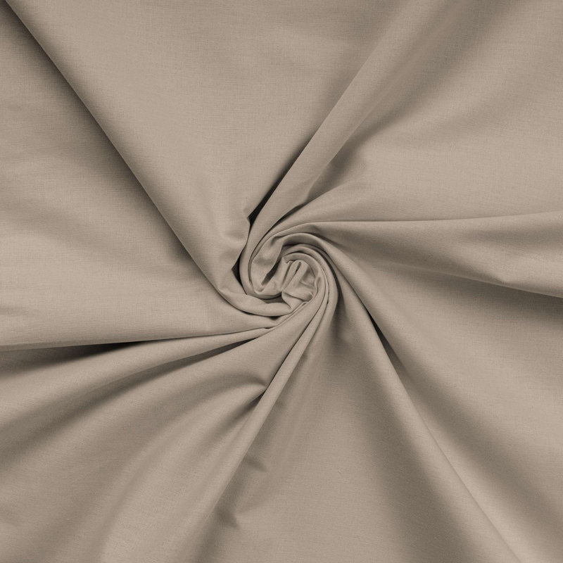 Ensemble de taies d'oreiller en satin Oxford (2 pièces), Beige