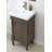 Malena 17.3 " W Freestanding Standard Free Standing Single Double Single Vanity Bathroom Vanity With Ceramic Top