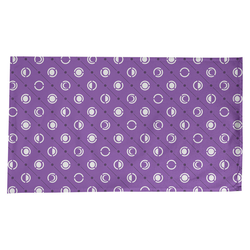 Nappe des phases de lune classiques, Mauve / Noir