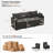 80.3" Wide Modular Storage 3-Seater Sofa-908157516