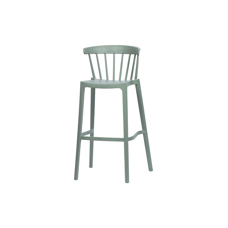 Bliss Outdoor 77cm Bar Stool, Green