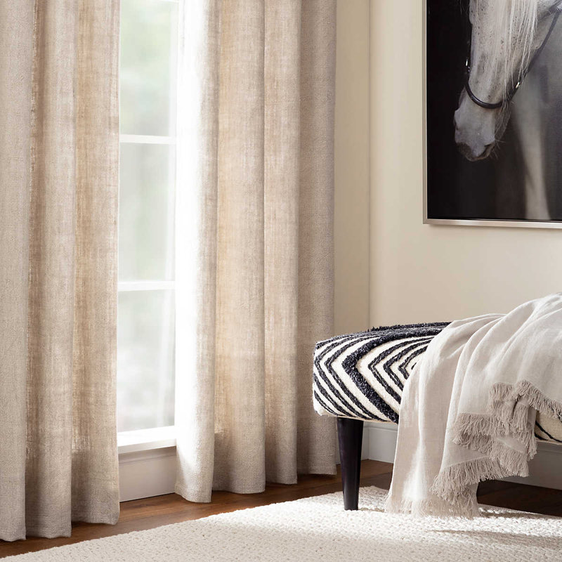 Veranda Ivory Handwoven Performance Rug, Rectangle 5' x 8'