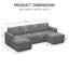 Canapé modulaire rembourré avec rangement Rafael-98919680