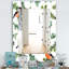 Miroir mural à branches d’oiseaux sur pin-40101927