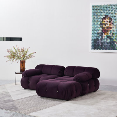 Milliron 3 - Piece Upholstered Sectional by Mercer41